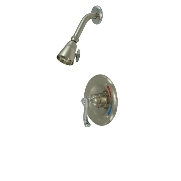 Shower Faucet, Brushed NickelPolished Chrome